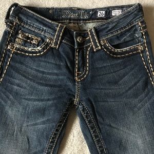 Miss Me boot cut jeans size 26